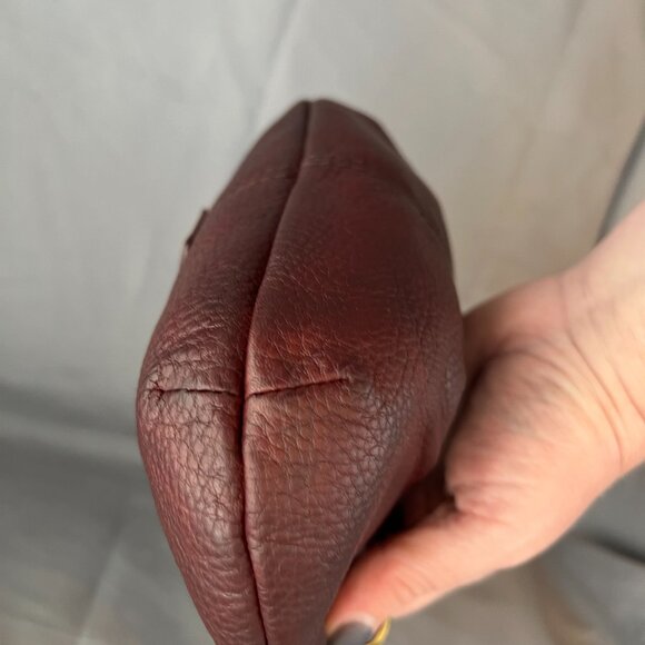 Fossil Tan Brown‎ Leather Mini Chain Shoulder - Picture 6 of 11